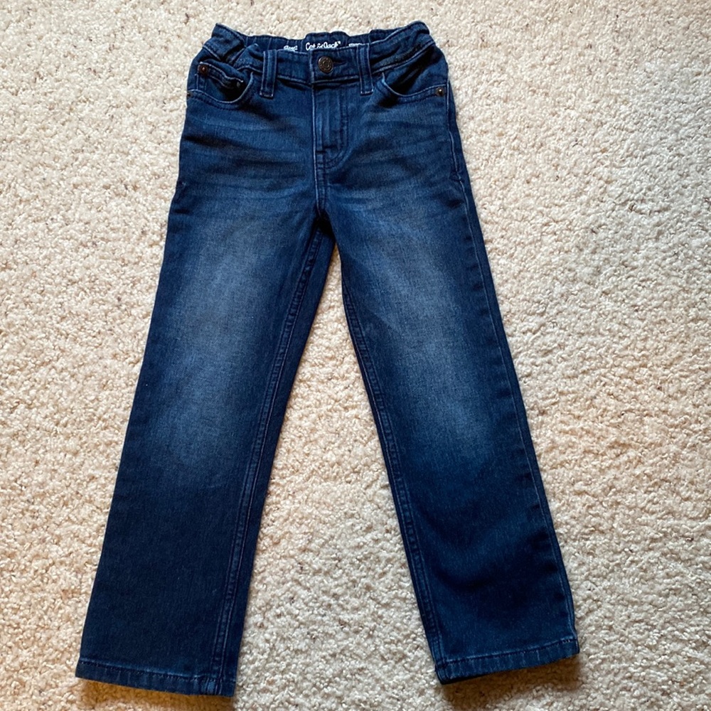 Boys toddler size 5 Cat & Jack Blue Jeans